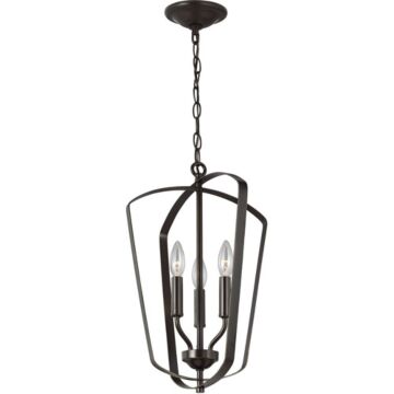 Generation Lighting Romee 3-Light Foyer Light in Bronze