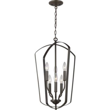 Generation Lighting Romee 6-Light Foyer Light in Bronze