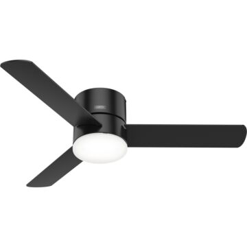 Minimus 1-Light 52" Ceiling Fan in Matte Black