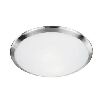 Kuzco Malta 2 Light Ceiling Light in Nickel