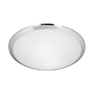 Kuzco Malta 2 Light Ceiling Light in Chrome