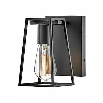 Hinkley Filmore 1-Light Bathroom Vanity Light In Black