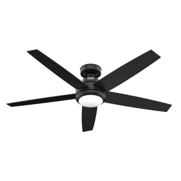 Zayden 1-Light 52" Ceiling Fan in Matte Black