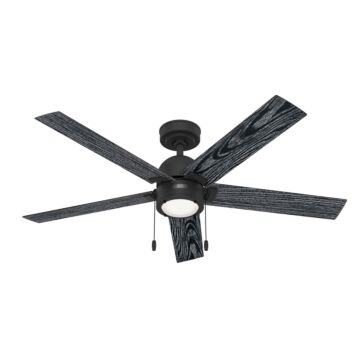 Erling 1-Light 52" Ceiling Fan in Matte Black