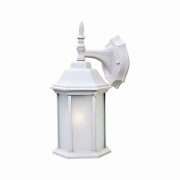Craftsman 2 1-Light Wall Sconce in Textured White