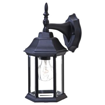 Craftsman 2 1-Light Wall Sconce in Matte Black