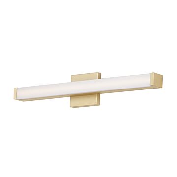 Spec LED Bath Vanity in Gold by Maxim
