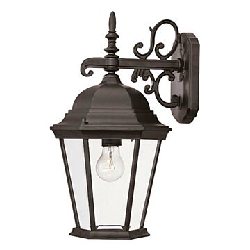 Richmond 1-Light Wall Sconce in Matte Black