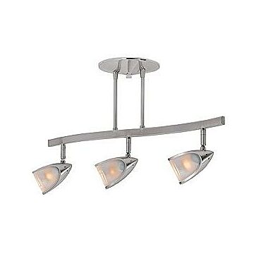 Comet LED Semi Flush Mount in Brushed Steel by Access