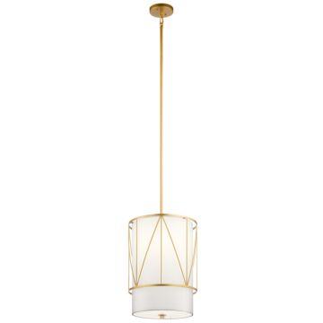 Birkleigh One Light Pendant in Classic Gold by Kichler