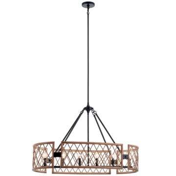 Oana 6-Light Chandelier in Palm