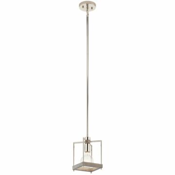 Tanis One Light Pendant in Distressed Antique Gray by Kichler