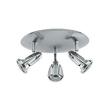 Cobra LED Spotlight Cluster in Brushed Steel by Access