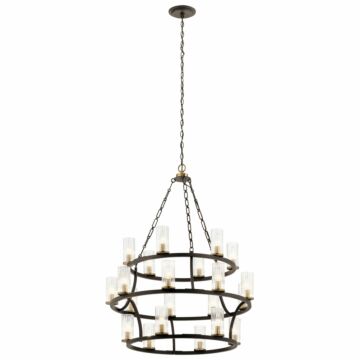 Mathias 21 Light Chandelier in Olde Bronze by Kichler