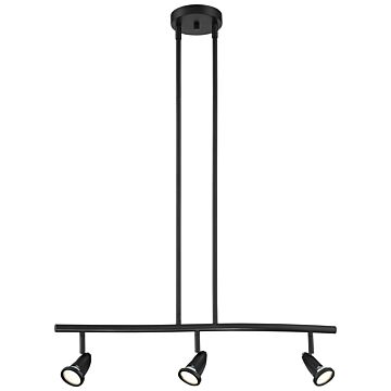 Cobra LED Pendant in Black by Access