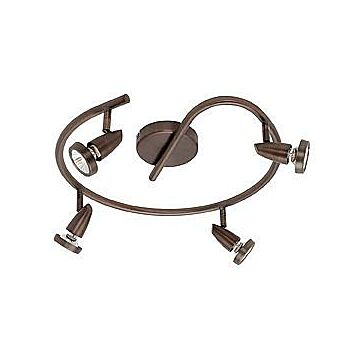 Mirage LED Cluster Spot in Bronze by Access