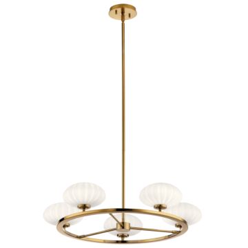 Pim Six Light Chandelier in Fox Gold by Kichler