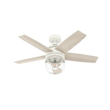 Margo 1-Light 44" Ceiling Fan in Textured White