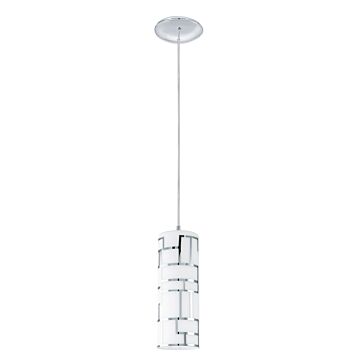 Bayman One Light Mini Pendant in Chrome by Eglo USA