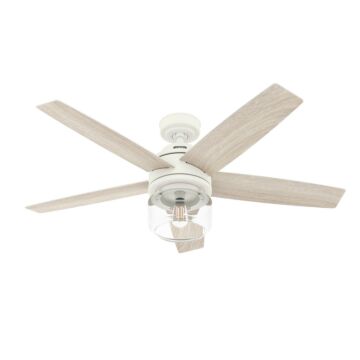 Margo 1-Light 52" Ceiling Fan in Textured White