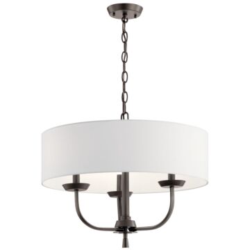 Kennewick Three Light Chandelier in Olde Bronze by Kichler