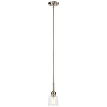 Aivian One Light Mini Pendant in Nickel Textured by Kichler