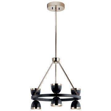 Baland LED Chandelier in Black by Kichler