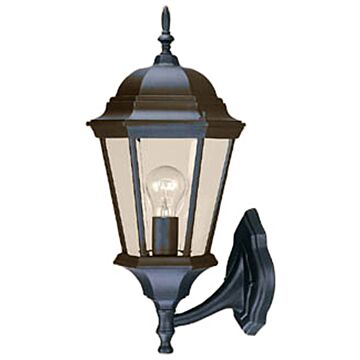 Richmond 1-Light Wall Sconce in Matte Black