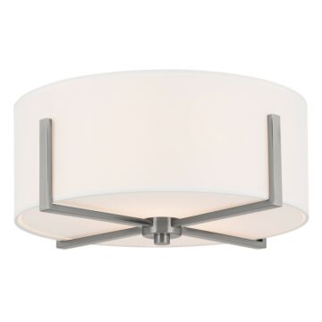 Malen Two Light Flush Mount in Classic Pewter by Kichler