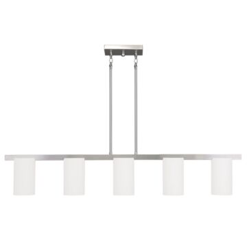 Astoria 5-Light Chandelier in Brushed Nickel