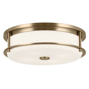 Brit Four Light Flush Mount in Champagne Bronze by Kichler
