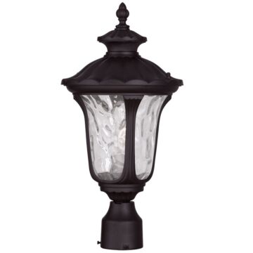 Oxford 1-Light Outdoor Post-Top Lanterm in Bronze