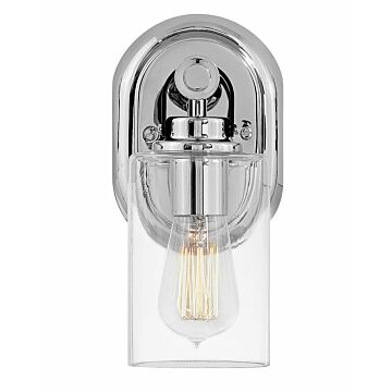 Hinkley Halstead 1-Light Bathroom Vanity Light In Chrome