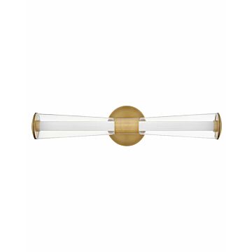 Hinkley Elin Bathroom Vanity Light In Lacquered Brass