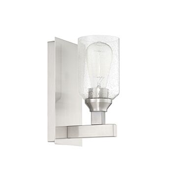 Chicago One Light Wall Sconce in Brushed Polished Nickel by Craftmade