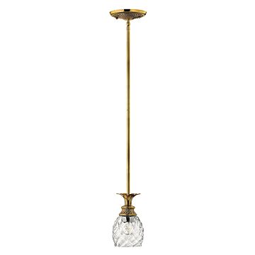 Hinkley Plantation 7-Light Pendant In Burnished Brass