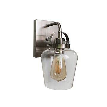 Trystan One Light Wall Sconce in Brushed Polished Nickel by Craftmade