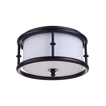 Craftmade Marlowe 3-Light Ceiling Light in Flat Black