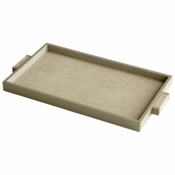 Melrose Tray in Shagreen by Cyan