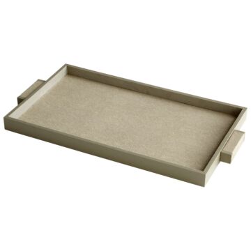 Melrose Tray in Shagreen by Cyan