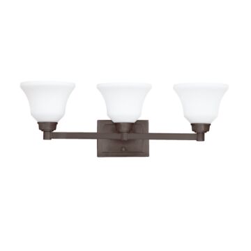 Langford Three Light Bath in Olde Bronze by Kichler