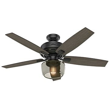 Bennett 52"Ceiling Fan in Matte Black by Hunter