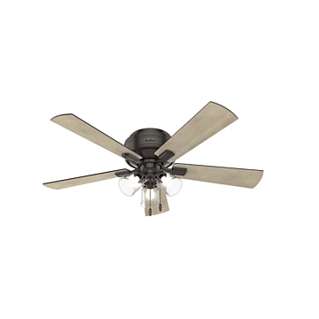 Crestfield 52"Ceiling Fan in Noble Bronze by Hunter