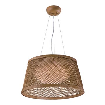 Bahama LED Pendant in Natural by Maxim