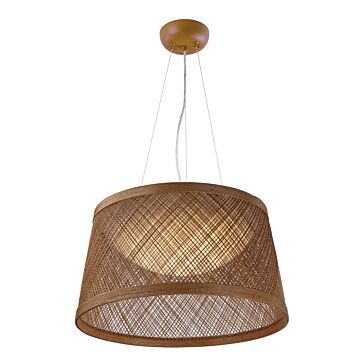 Bahama LED Pendant in Natural by Maxim