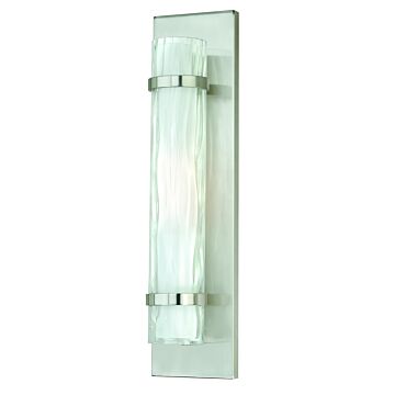 Vilo 1-Light Wall Sconce in Satin Nickel