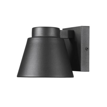 Z-Lite Asher 1-Light Outdoor Wall Sconce In Black