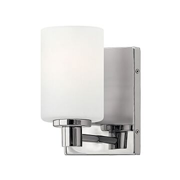 Hinkley Karlie 1-Light Bathroom Vanity Light In Chrome