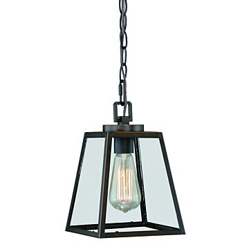 Grant 1-Light Mini Pendant in Burnished Bronze