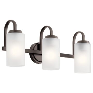 Kennewick Three Light Bath in Olde Bronze by Kichler